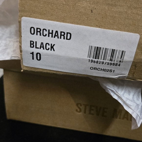 Steve Madden Black Knotted Ankle-Tie Stiletto Sandals - Picture 7 of 7